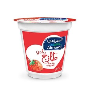 زبادي وحلويات المراعي - كأس زبادي بالفراولة 100 جرام