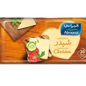 المراعي - جبنة شرائح التشيدر 400 غم