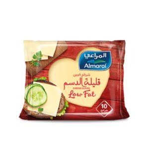 المراعي - جبنة شرائح الشيدر قليلة الدسم 200 غم
