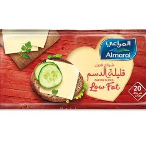 المراعي - جبنة شرائح الشيدر قليلة الدسم 400 غم
