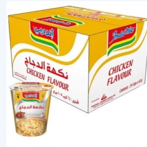 اندومي - شعرية نكهة الدجاج أكواب 24×60جم