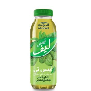 ايس ليف - شاي أخضر و نعناع مغربي 400 مل