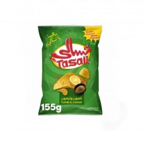 بطاطس تسالي 155 جرام كمون ليمون