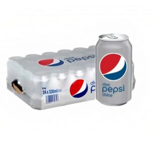 بيبسي دايت علبة 320 مل كرتون 24 حبه