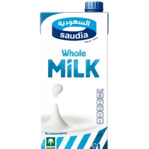 حليب السعودية كامل الدسم 1 لتر