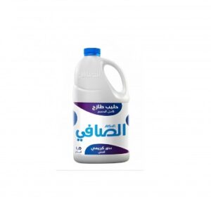 حليب الصافي 1.5 لتر كامل الدسم