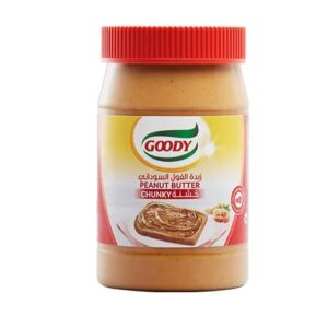 زبدة الفول السوداني خشنة قودي 510 غم