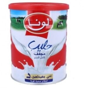 لونا - حليب مجفف كامل الدسم 400جم