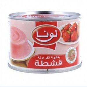 لونا - قشطة كامل الدسم بنكهة الفراولة 155جم