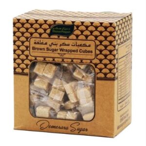 دعزاز مكعبات سكر بني مغلفة 500 جرام