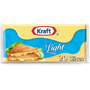 كرافت شرائح جبنة لايت 400 جم