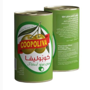 كوبوليفا زيتون اخضر بدون عجو 350 جرام